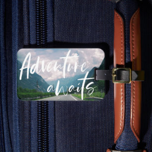 Adventure Awaits Travel Luggage Luggage Tag