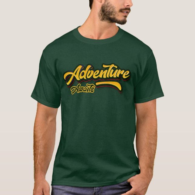 Adventure Awaits | Travel  T-Shirt (Front)
