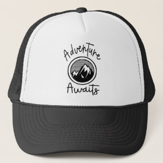Adventure Awaits Trucker Hat