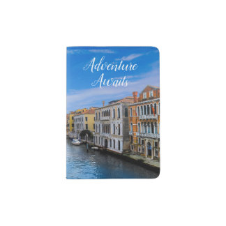 Adventure Awaits Venice Photo Passport Holder
