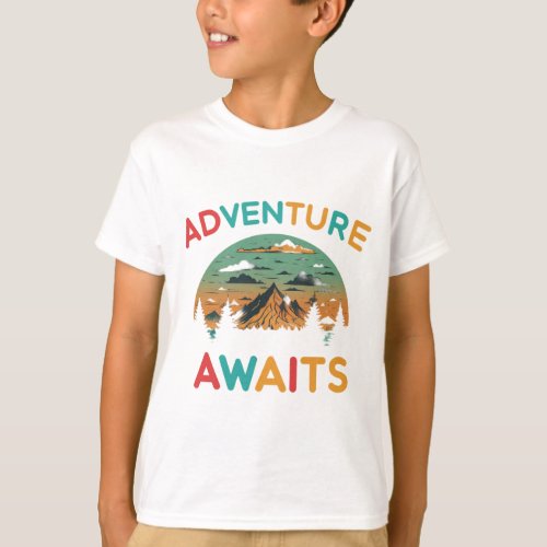 Adventure Awaits Wanderlust_Inspired T_Shirt