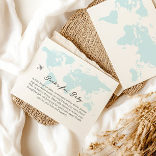 Adventure awaits, Welcome to the world Enclosure Card