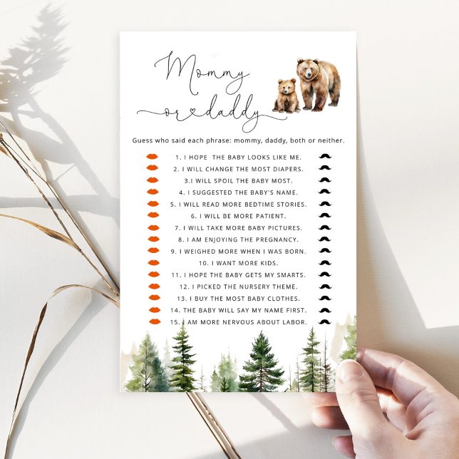 Adventure awaits Who Said It Mommy or Daddy game (Creator Uploaded)