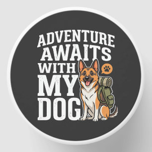 Adventure Awaits With My Dog Hiking Mini Candle Favors