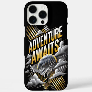 Adventure Awaits With Thrilling Parachute Descent iPhone 16 Pro Max Case