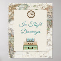 Adventure Awaits World Travel Map Modern