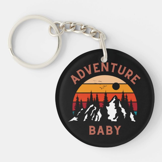 Adventure Baby Keychain (Front)