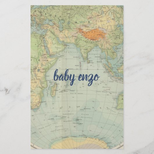 Adventure Baby Shower Game Emoji Emoticons (Back)