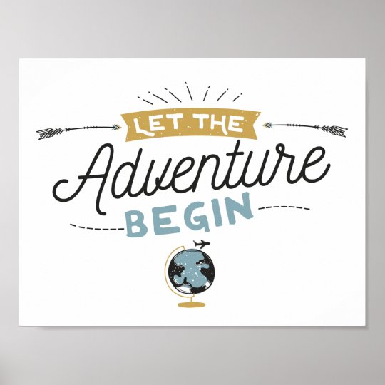 Adventure Baby Shower sign | Zazzle.com