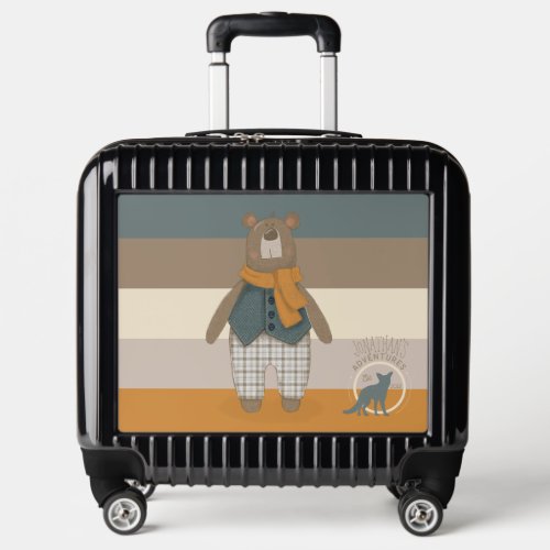 Adventure Bears Stripe Pilot Case Luggage