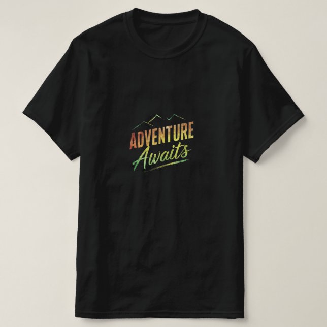Adventure Beckons T-Shirt (Design Front)