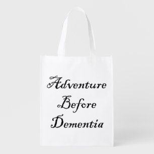 Adventure Before Reusable Bag Funny Traveler Bag