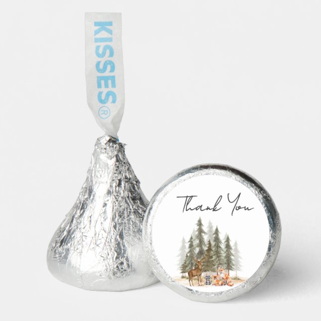 Adventure Begin Baby Shower Hershey®'s Kisses® (Front)