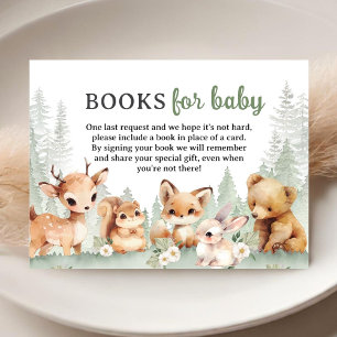 Adventure Begin Boy Baby Shower Books For Baby Enclosure Card