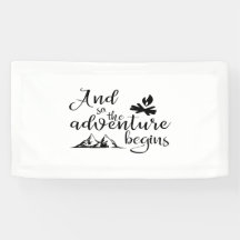 Adventure Begins Banner