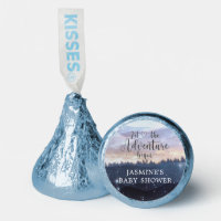 Adventure Begins Forest Baby Shower Chocolate Kiss Hershey®'s Kisses®