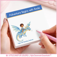 Adventure Begins with a Book Personalized Book Lov