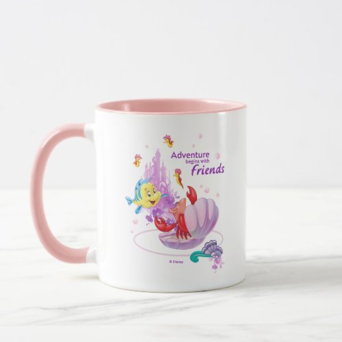 Adventure Begins With Friends Mug