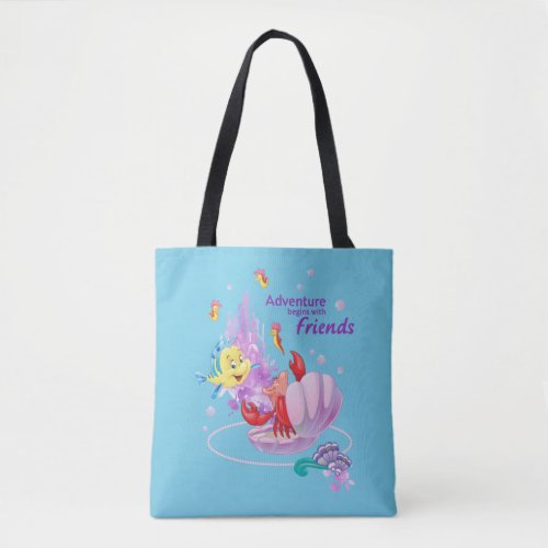 Adventure Begins With Friends Tote Bag