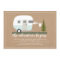 Adventure Blue Trailer Camper Woodland Baby Shower