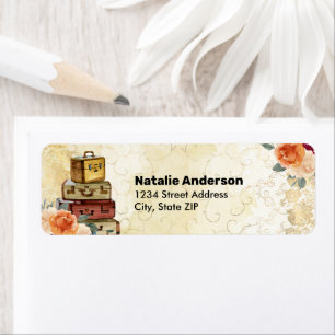 Adventure Bridal Shower Label