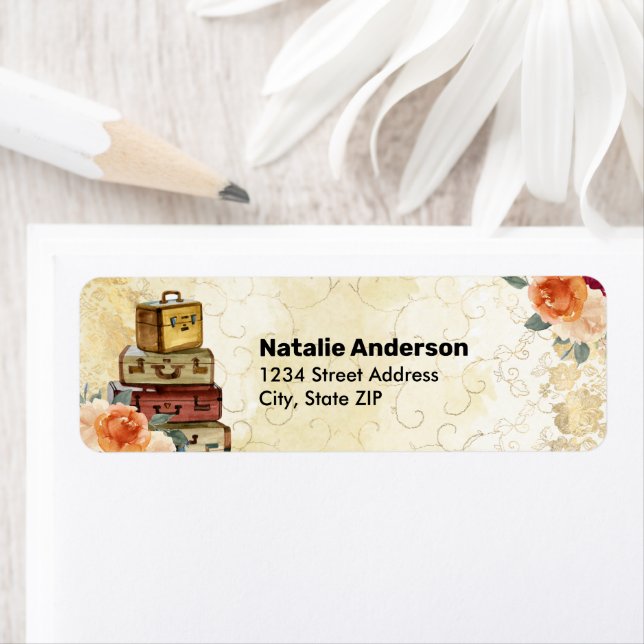Adventure Bridal Shower Label (Insitu)