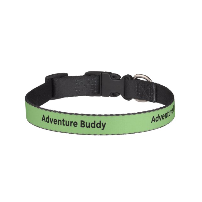 "Adventure Buddy" Pet Collar | Active Dog & Cat Pe (Front)