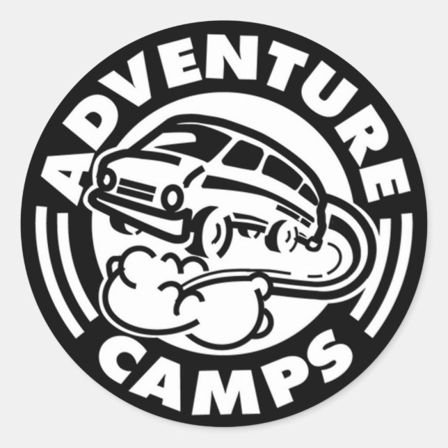 Adventure Camps Stickers (Front)