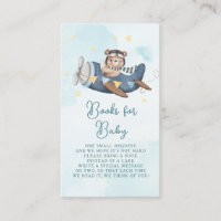 Adventure Cute Bear Blue Plane Books for Baby