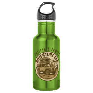 Adventure Dad – WEEKEND EXPEDITION CLUB Stainless Steel Water Bottle