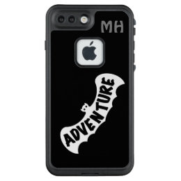 ADVENTURE DARK NIGHT BAT by Slipperywindow LifeProof FRĒ iPhone 7 Plus Case