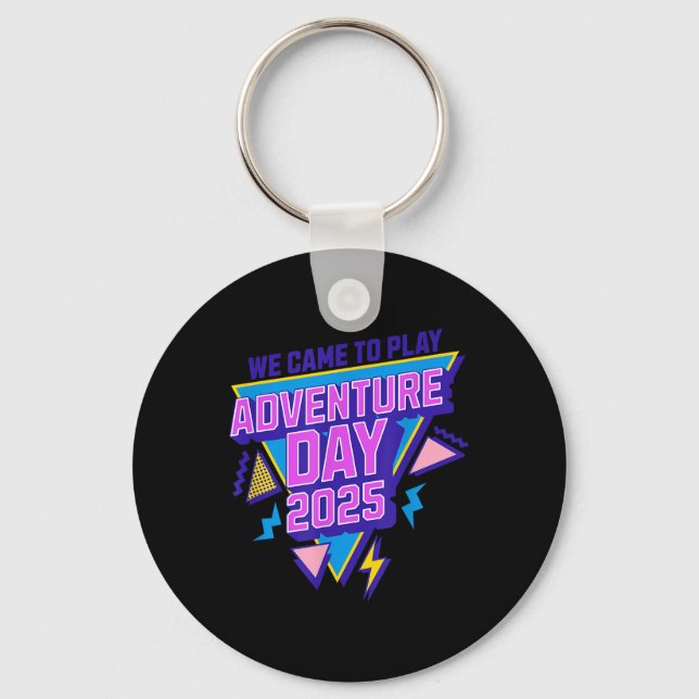 Adventure Day 2025 Version One  Keychain (Front)