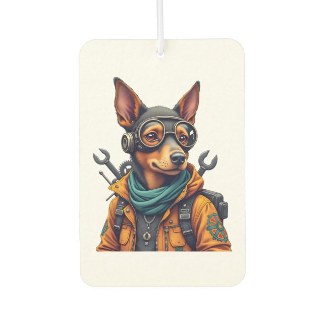 Adventure Dog   Air Freshener (Front)