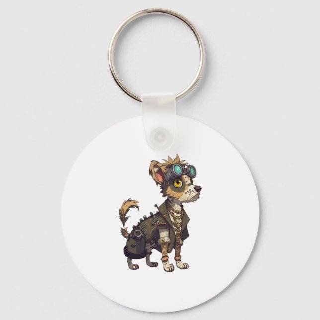 Adventure Dog   Keychain (Front)