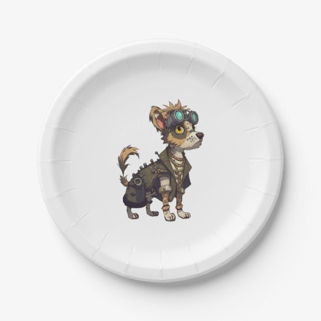 Adventure Dog   Paper Plates (Front)