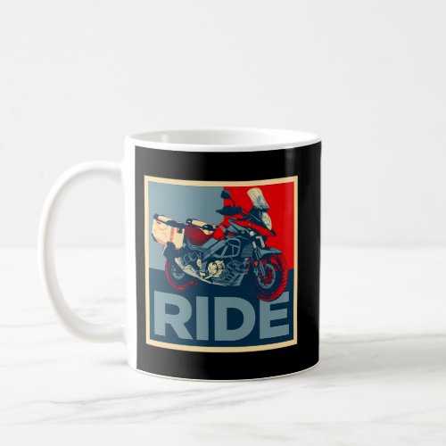 Adventure Dual Sport V_Strom Motorcycle Ride Coffee Mug