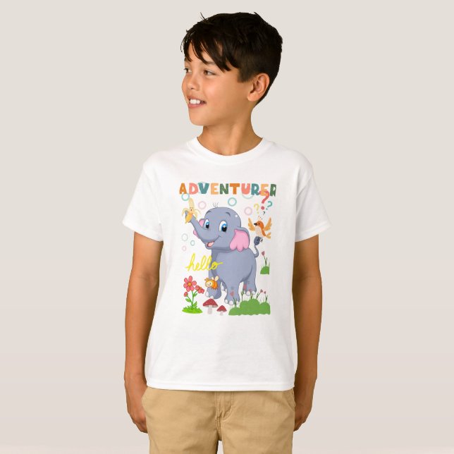 "Adventure Dumbo" Kids T-shirt (Front Full)