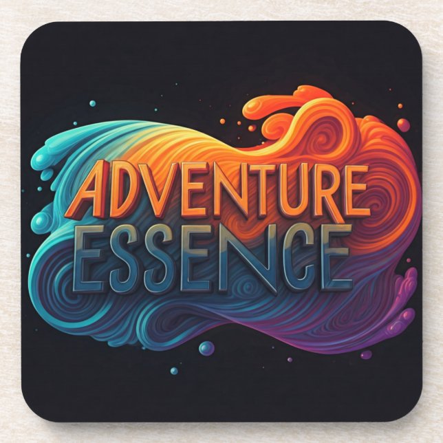 Adventure Essence  Beverage Coaster (Front)