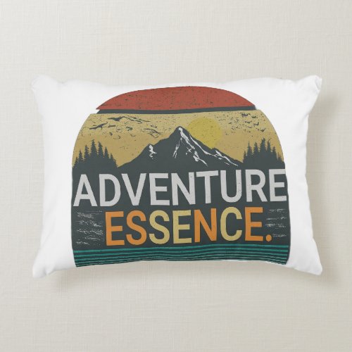 Adventure Essence Pillow Cover Design 