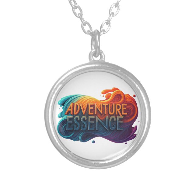 Adventure Essence  Silver Plated Necklace (Front)