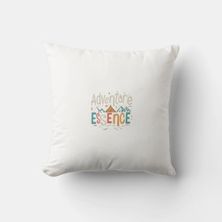 Adventure Essence Throw Pillow