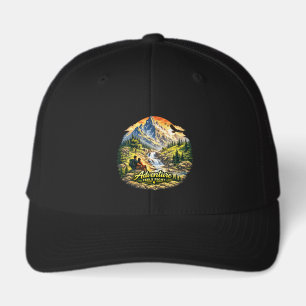 Adventure Feels Right Coastal Trucker Cap USA