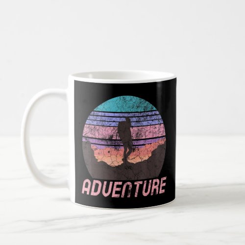 Adventure Filled Nature With Vintage Sunset And Hi Coffee Mug