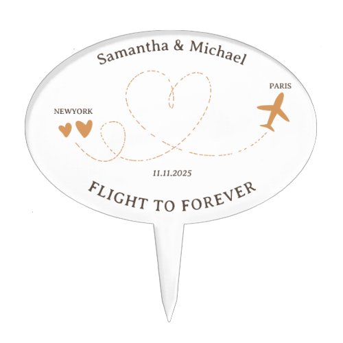 Adventure Flight Plane Travel theme Wedding