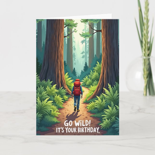 Adventure Forest Path Card (Front)