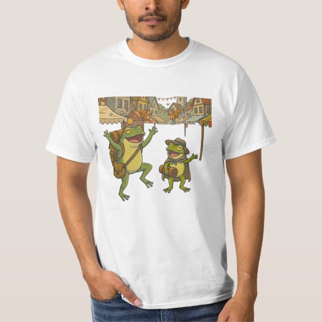 adventure frogs short story T-Shirt (Front)