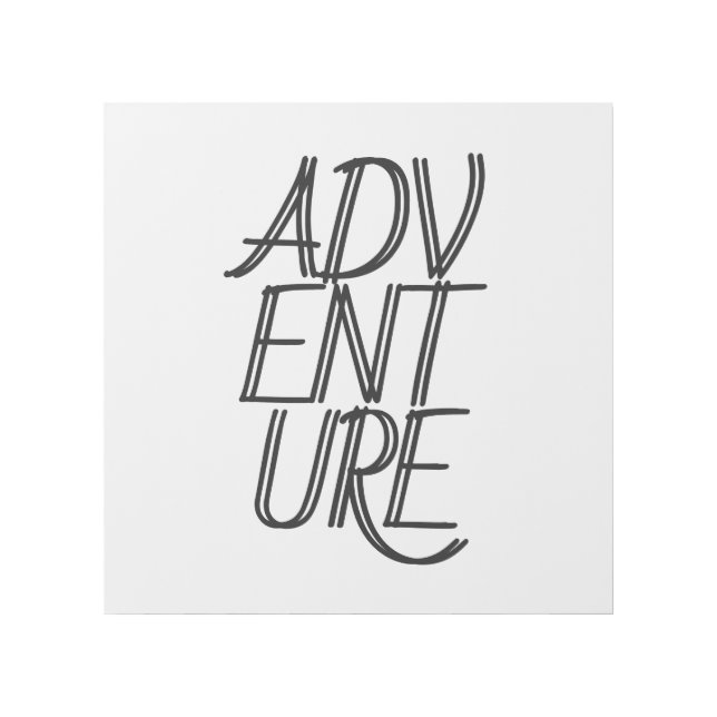 Adventure Gallery Wrap (Front)