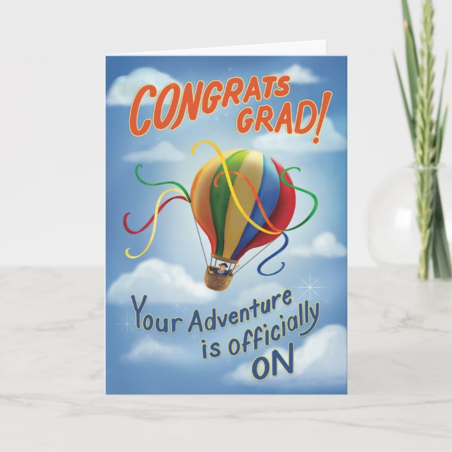 Adventure Grad Card (Front)