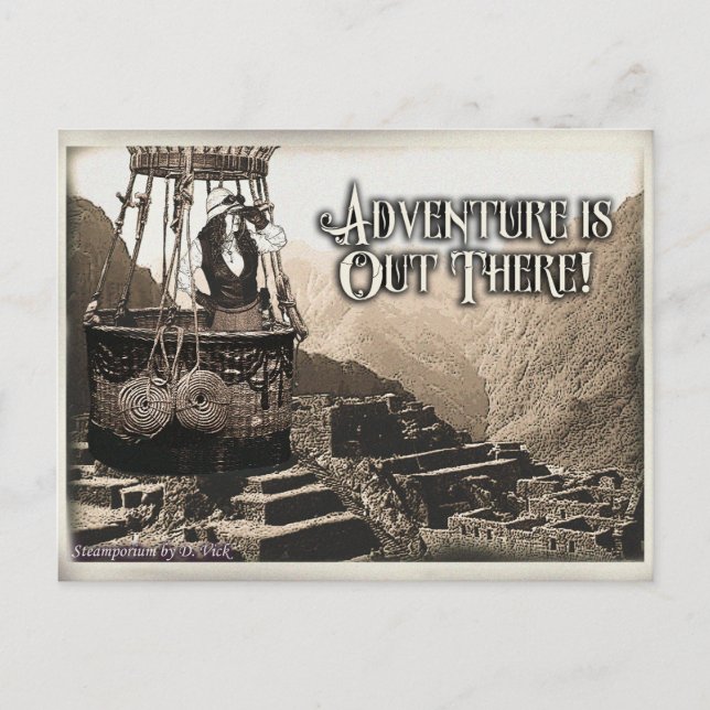 Adventure Greeting Card (Front)