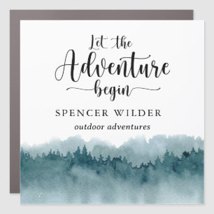 Adventure Guide Car Magnet